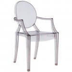 Louis Ghost Fauteuil Design Kartell Fume