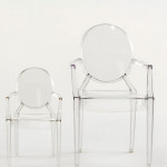 Fauteuil Louis Ghost Kartell Transparent