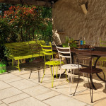 Louisiane Banc 200 Design Fermob Gris Orage