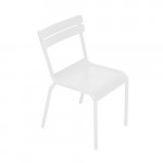 luxembourg kid fermob chaise enfant blanc
