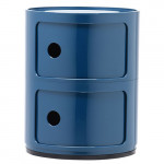 meuble componibili 2 elements kartell bleu