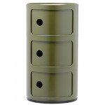 meuble componibili 3 elements kartell vert