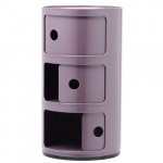 meuble componibili 3 elements kartell violet