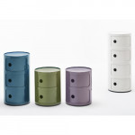 meuble componibili 4 elements kartell bleu