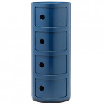 meuble componibili 4 elements kartell bleu