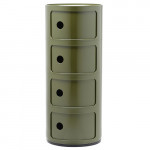meuble componibili 4 elements kartell vert