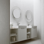 miroir all saints kartell orange transparent