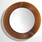 miroir all saints kartell ambre transparent