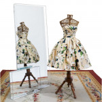 miroir only me 180 kartell noir