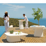 Moma Table Medium Outdoor Vondom Blanc