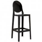one more kartell tabouret h75 noir