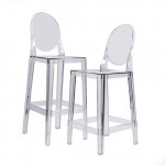 One more Tabouret h75 kartell cristal