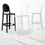 One more Tabouret h75 kartell cristal