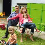 bistro fermob pack de 2 chaises design gris orage