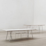 paire treteaux loop hay blanc