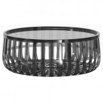 Panier Petite Table Design Kartell Fumé