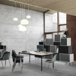 panneau isolation stacked large muuto gris