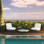 Pillow Fauteuil Design Vondom Laque blanc