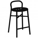 Pipe tabouret magis h77cm noir