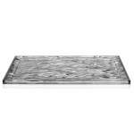 plateau dune metallise 46 kartell chrome