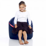 Point Fatboy Pouf design bleu
