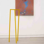 portant loop stand hall hay blanc