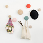 porte manteaux the dots muuto grand noir