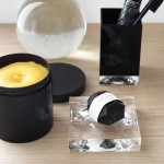porte savon kartell transparent