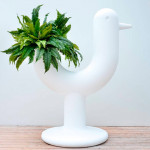 pot fleurs peacock vondom blanc