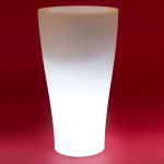 pot lumineux curvada vondom blanc