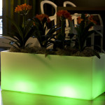 pot lumineux jardiniera vondom blanc