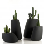 pot fleurs stones 100 vondom blanc