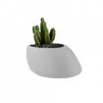 pot fleurs stones 40 vondom blanc