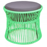 pouf ito boqa vert turquoise