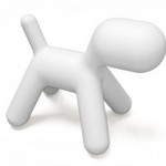 Magis chaise pour enfants Puppy blanc