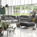 Rest Muuto Canapé 2 places Tissu Jaune