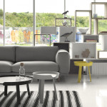 Rest Muuto Canape 3 places Tissu Jaune