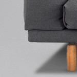 Rest Muuto Canape 3 places Tissu Jaune