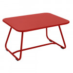 sixties fermob table basse piment d espelette
