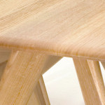 Slab table design tom dixon naturel 200cm