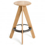 Slab tabouret de bar Tom dixon naturel