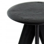 Slab tabouret de bar Tom dixon noir