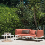 sofa 2 places dock emu marron