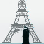 sticker toise measuring souvenir domestic paris