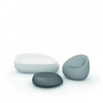 canape stone vondom acier