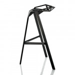 Stool one tabouret magis h77 noir