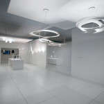 suspension pirce micro led artemide dore