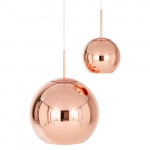suspension copper round 40 tom dixon