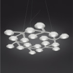 suspension led net circle artemide
