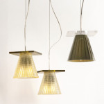 suspension light air kartell ambre